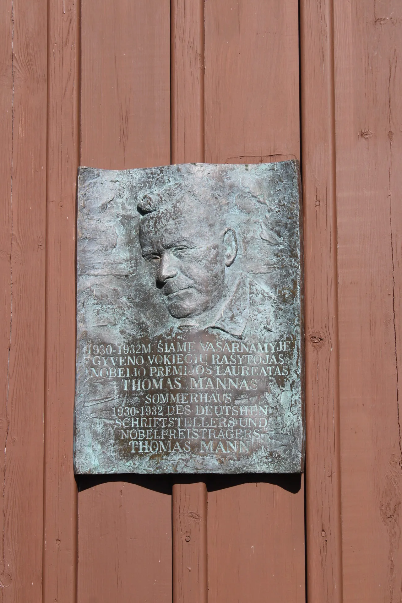 Gedenktafel Sommerhaus Thomas Mann
