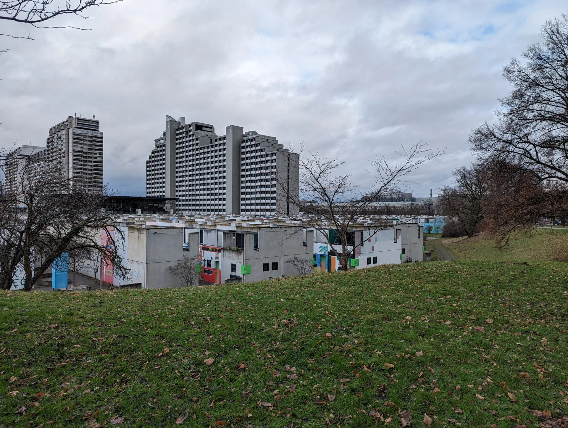 Das Olympische Dorf