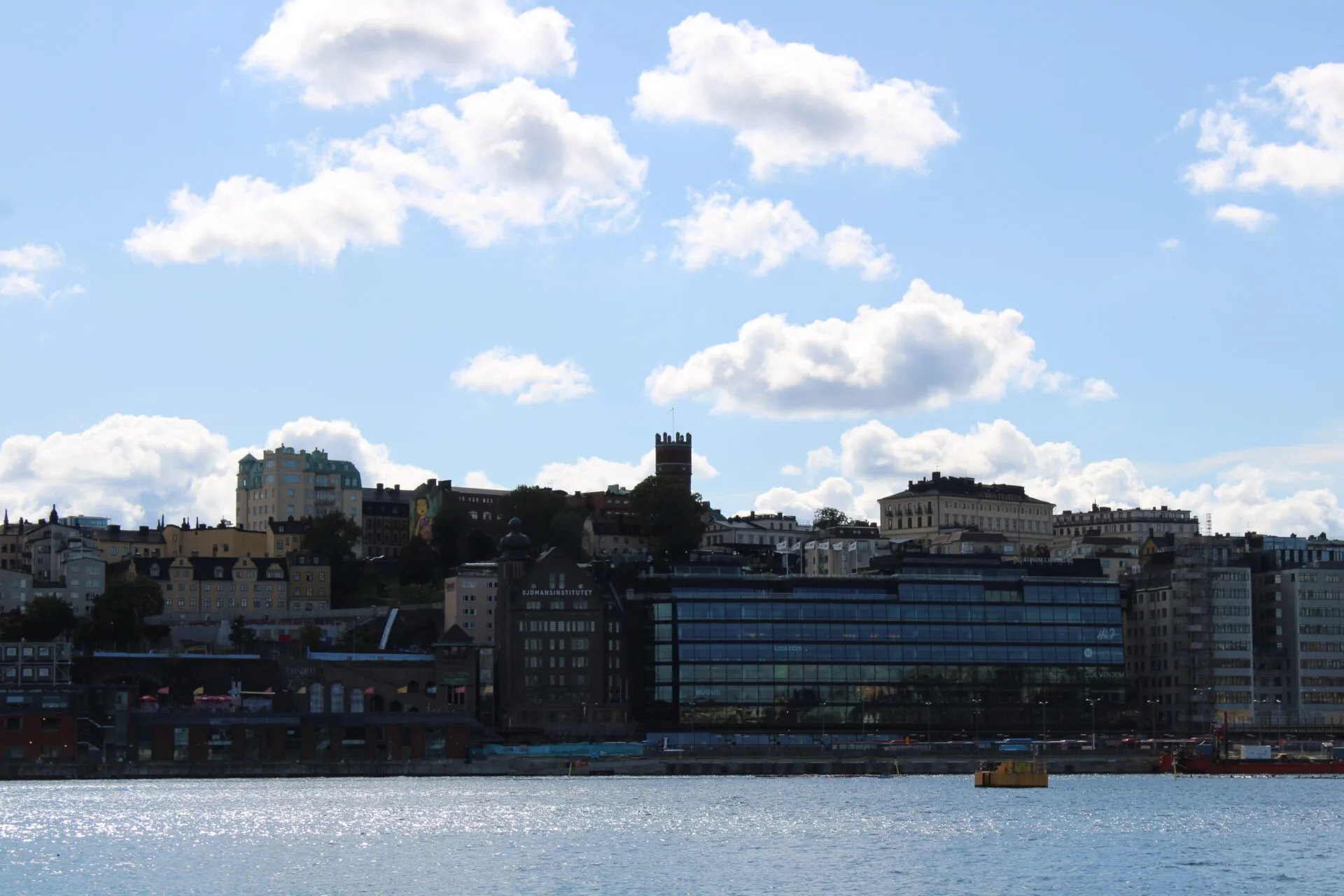 Die Skyline von Stockholm